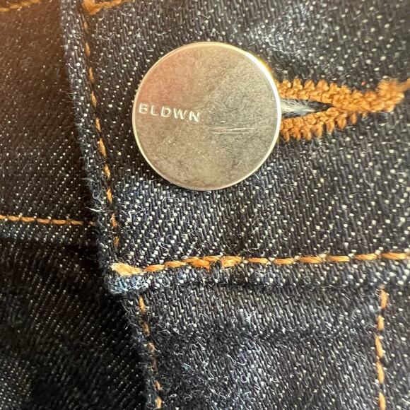 Baldwin BLDWN The Vintage Sailor Dark Wash Jean Shorts Size 25 - Picture 4 of 6